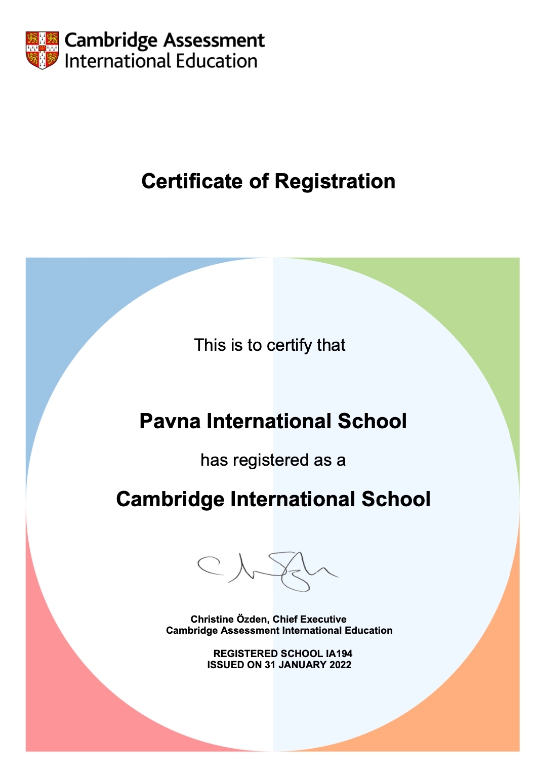 Pavna School-certificate-cambridge international school